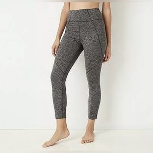 Joylab Charcoal Heather High-Rise Leggings Size Medium